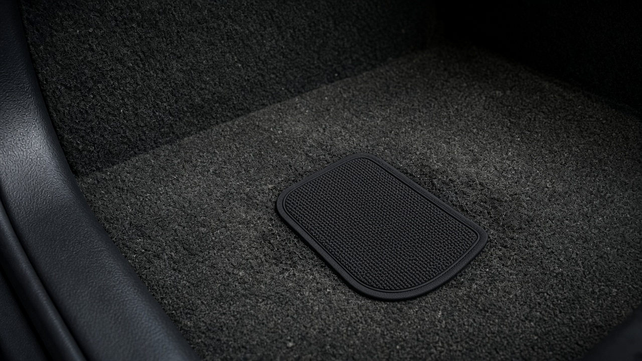 Illustrative placeholder: carpet after repair